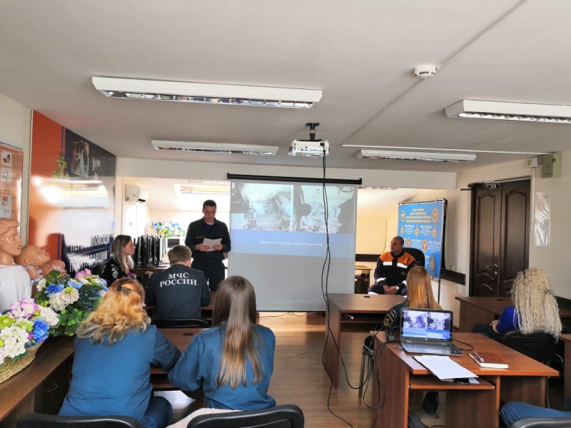 Специалисты Северо-Кавказского филиала провели  занятие, приуроченное к 35-ой годовщине аварии на Чернобыльской АЭС