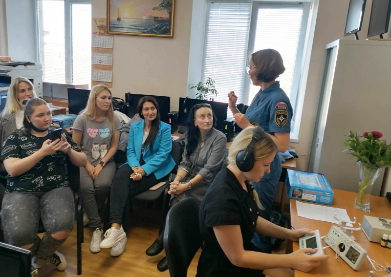 Магистранты Севастопольского государственного университета прошли производственную практику в Крымском филиале