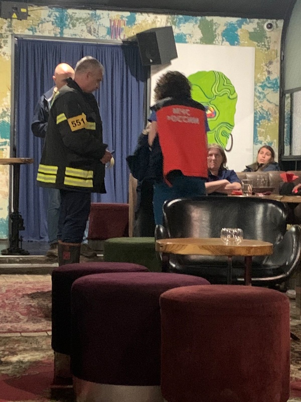Психологи МЧС России работали на месте пожара в Москве