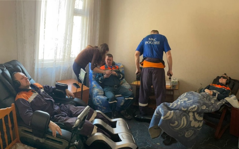 Психологи Уральского филиала продолжают проведение психопрофилактических мероприятий для личного состава поисково-спасательного отряда
