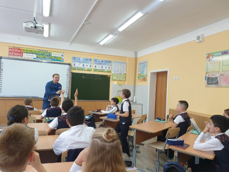В школе №5 г. Пятигорска проведены занятия по культуре безопасного поведения