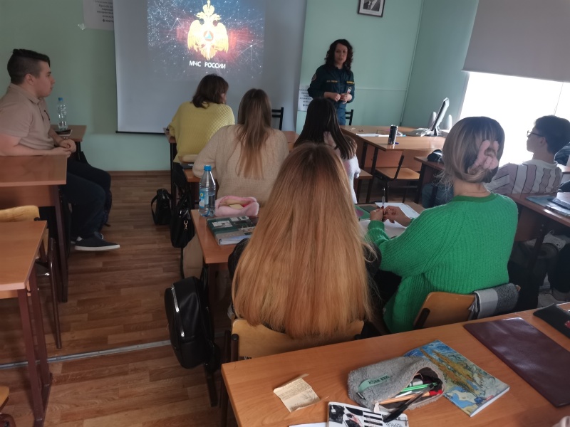 Психолог Сибирского филиала провела занятие для студентов Сибирского государственного университета