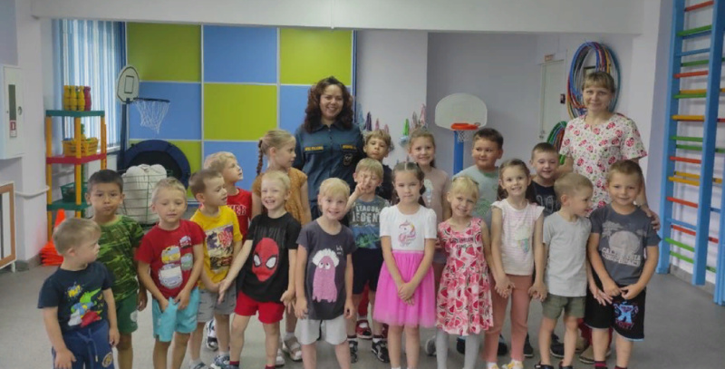 Психологи Сибирского филиала провели занятия  для воспитанников детского сада города Красноярск