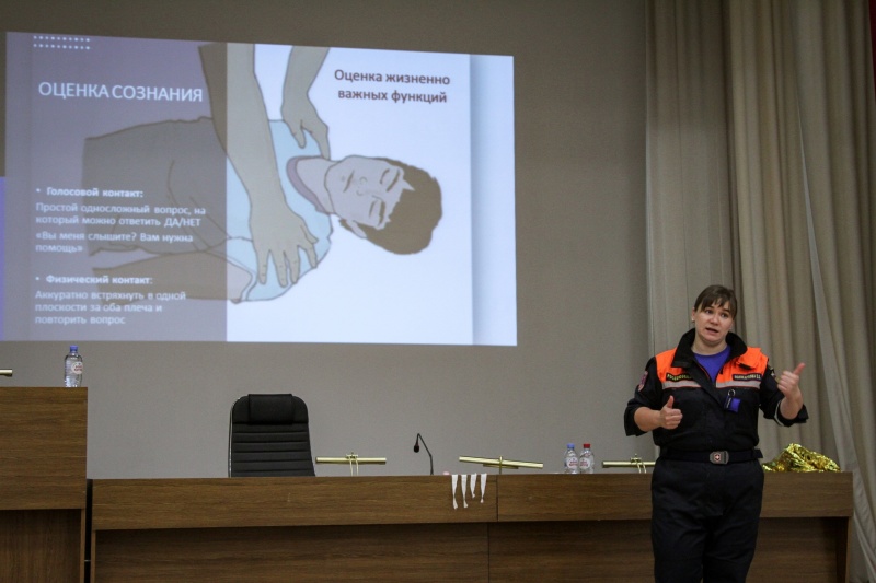Специалисты Крымского филиала ЦЭПП поддерживают в актуальном состоянии навыки по оказанию первой помощи