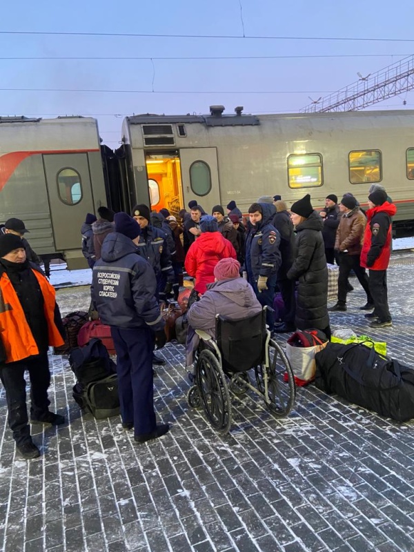 Уральские психологи продолжают встречать вынужденных  переселенцев