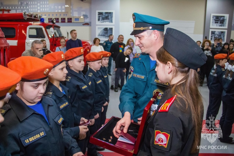 День кадета отмечают в региональных подразделениях МЧС России