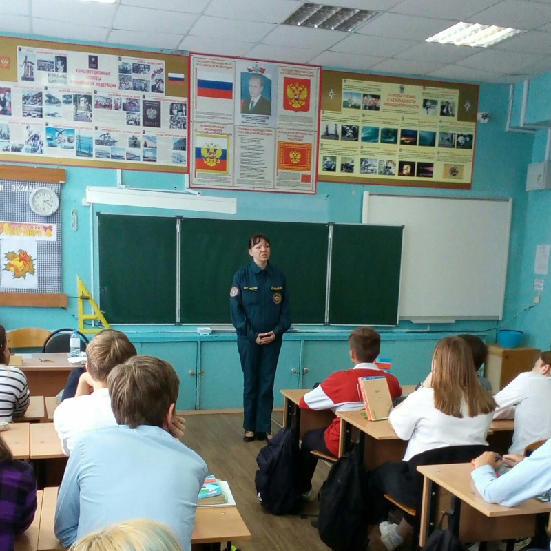 В Нижегородских школах и детских садах прошли открытые уроки по основам безопасности жизнедеятельности