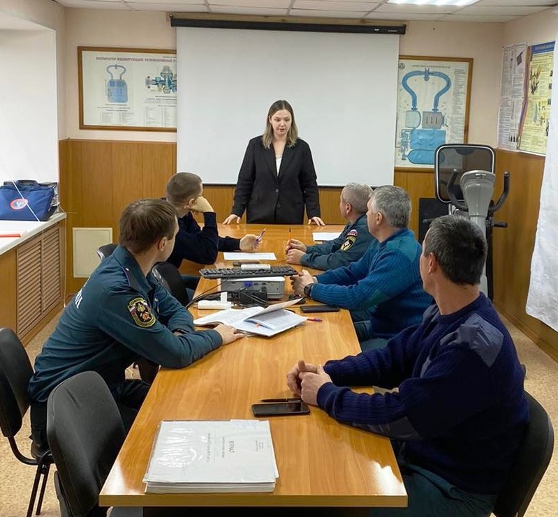 Специалисты Приволжского филиала провели занятия по психологической подготовке для горноспасателей