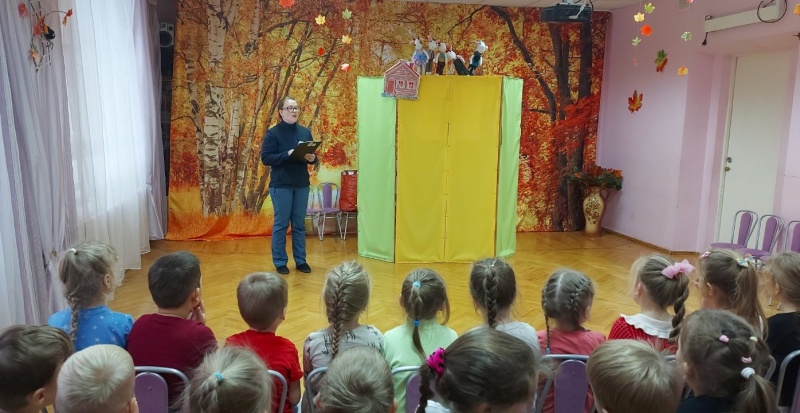 Нижегородские дошкольники приняли участие в интерактивном спектакле о правилах безопасного поведения в быту