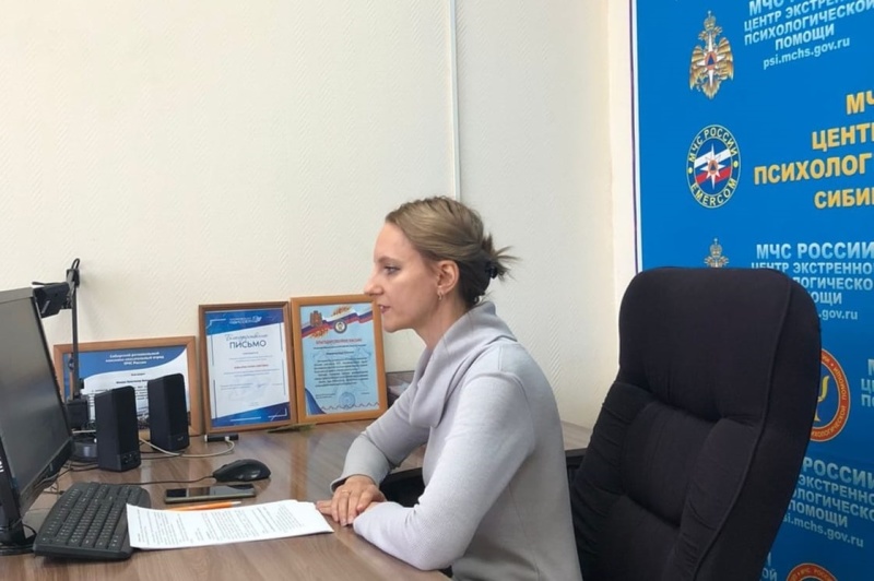 Сибирские психологи провели занятие для психологической службы территориальных подразделений и учреждений МЧС России