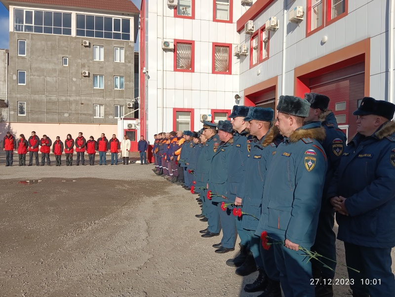 Специалисты Северо-Кавказского филиала приняли участие в торжественном мероприятии, посвященном Дню спасателя