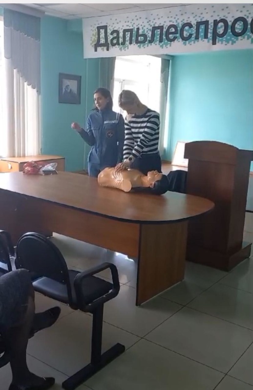 Лесоводы Хабаровска обучились навыкам оказания первой помощи