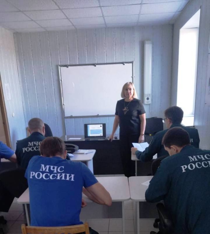 Горноспасатели Соль-Илецкого ВГСП  успешно прошли курс занятий по психологической подготовке