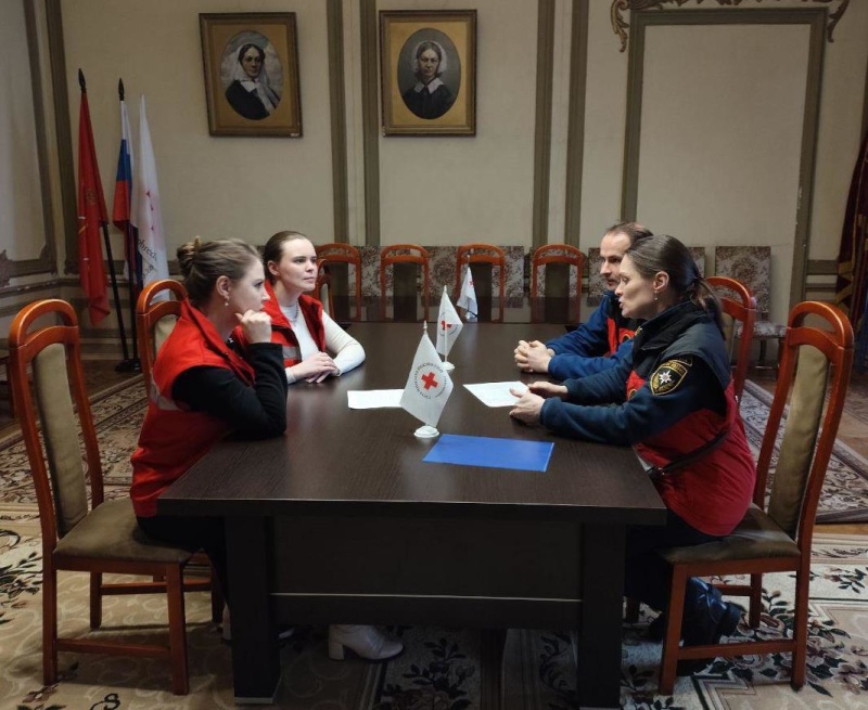 Психологи Северо-Западного филиала укрепляют сотрудничество с региональным отделением Российского Красного Креста