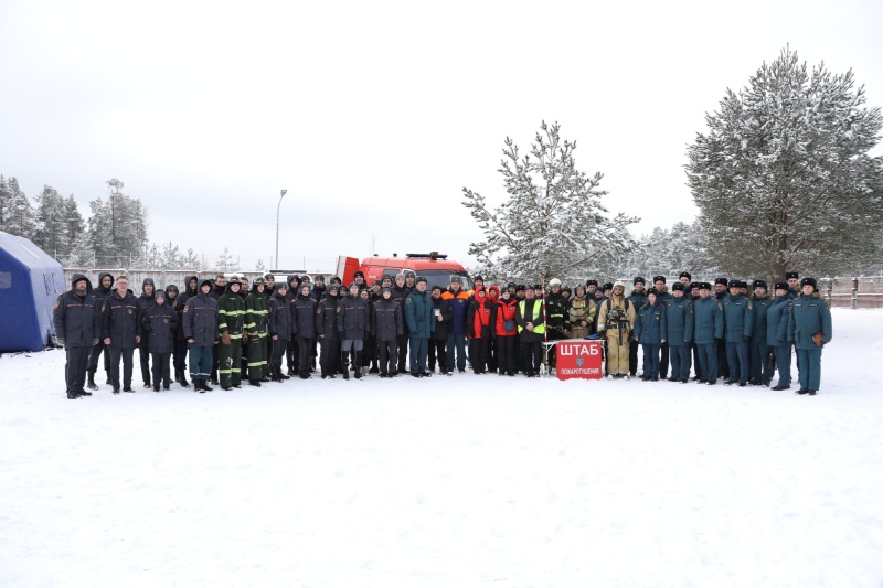Специалисты Северо-Западного филиала приняли участие в пожарно-тактическом учении