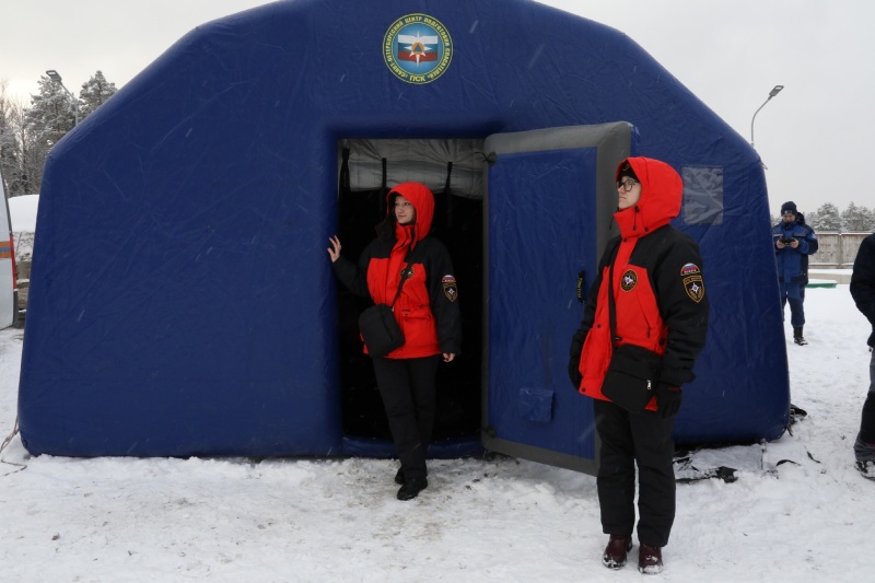 Специалисты Северо-Западного филиала приняли участие в пожарно-тактическом учении