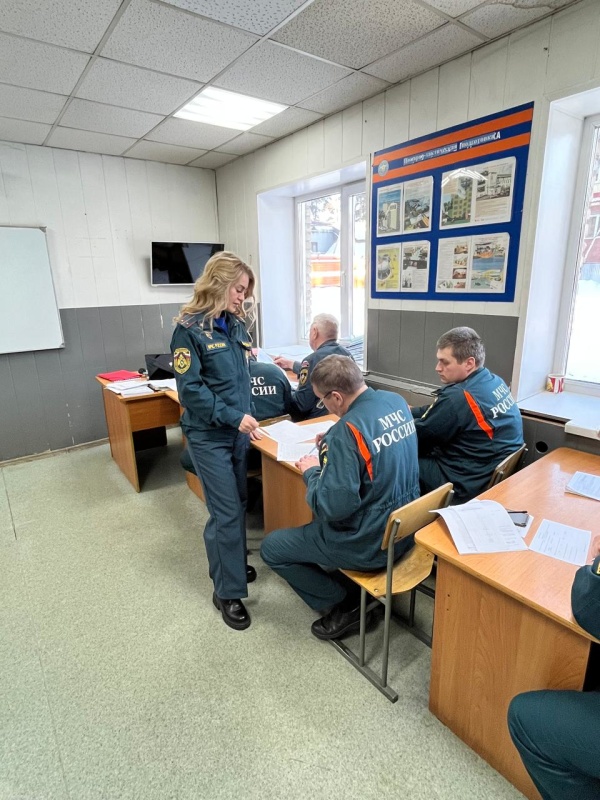 Проведено мониторинговое психодиагностическое обследование личного состава 1 ПСО и 4 ПСО ФПС ГПС ГУ МЧС России по Томской области
