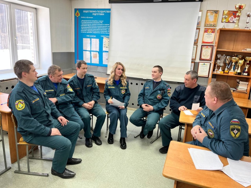 Проведено мониторинговое психодиагностическое обследование личного состава 1 ПСО и 4 ПСО ФПС ГПС ГУ МЧС России по Томской области