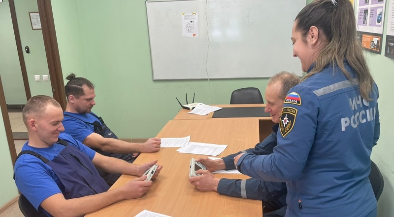В ПСО им. В. А. Полякова ГУ МЧС России по Сахалинской области проведен мониторинг