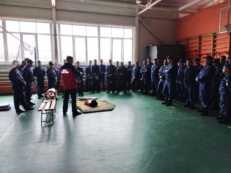 Психологи Сибирского филиала провели занятия по первой помощи для сотрудников ГУФСИН России по Красноярскому краю