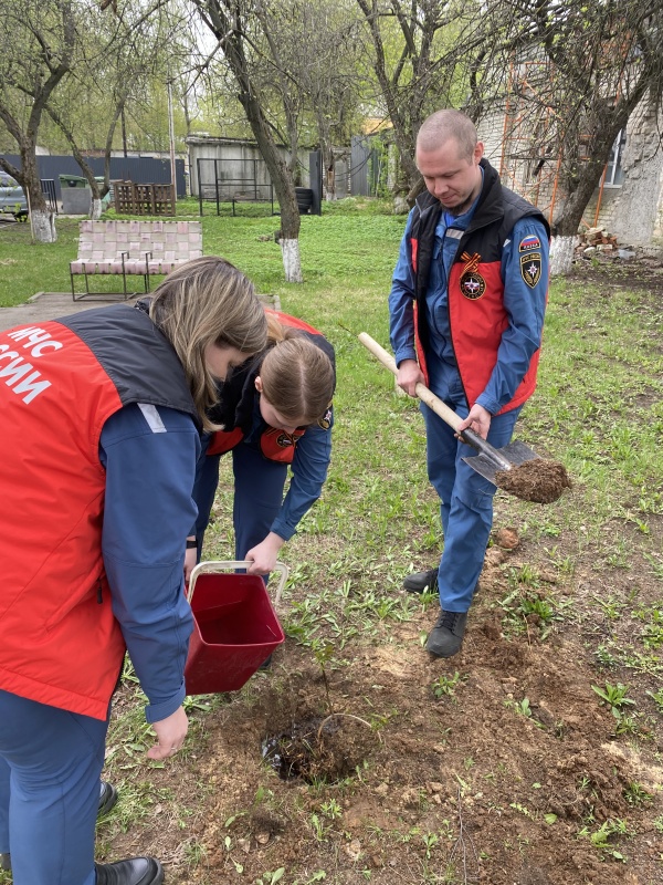 Специалисты Приволжского филиала приняли участие в акции «Сад Памяти»