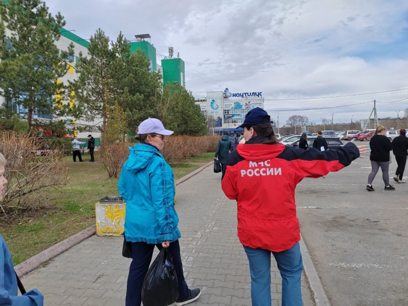 Специалисты Дальневосточного филиала ЦЭПП МЧС России приняли участие в пожарно-тактическом учении