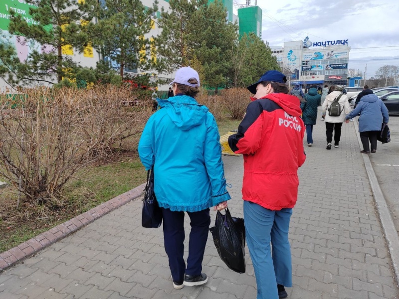 Специалисты Дальневосточного филиала ЦЭПП МЧС России приняли участие в пожарно-тактическом учении