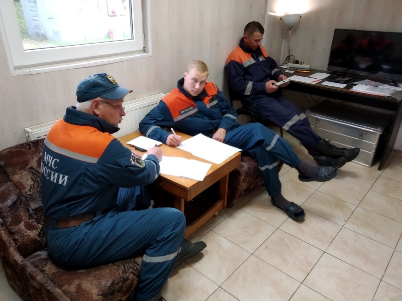 В поисково-спасательном подразделении Полесска прошли диагностические и психопрофилактические мероприятия