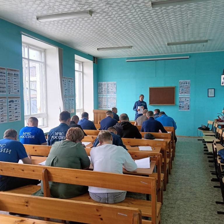 Психолог ГУ МЧС России по Томской области провел мониторинговое психодиагностическое обследование личного состава