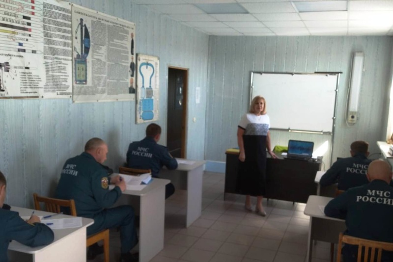 Горноспасатели Соль-Илецкого ВГСП успешно прошли курс занятий по психологической подготовке