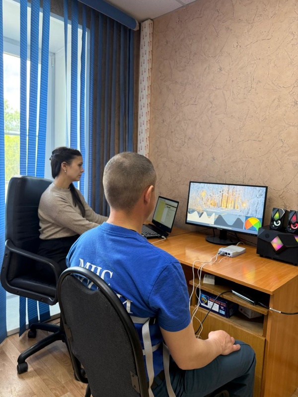 Психолог Республики Хакасии выполняет плановые мероприятия по психологическому сопровождению личного состава