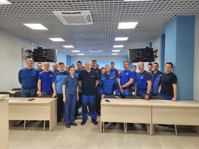 Специалист Северо-Западного филиала провел занятия для работников АО «Аварийно-технический центр Росатома»