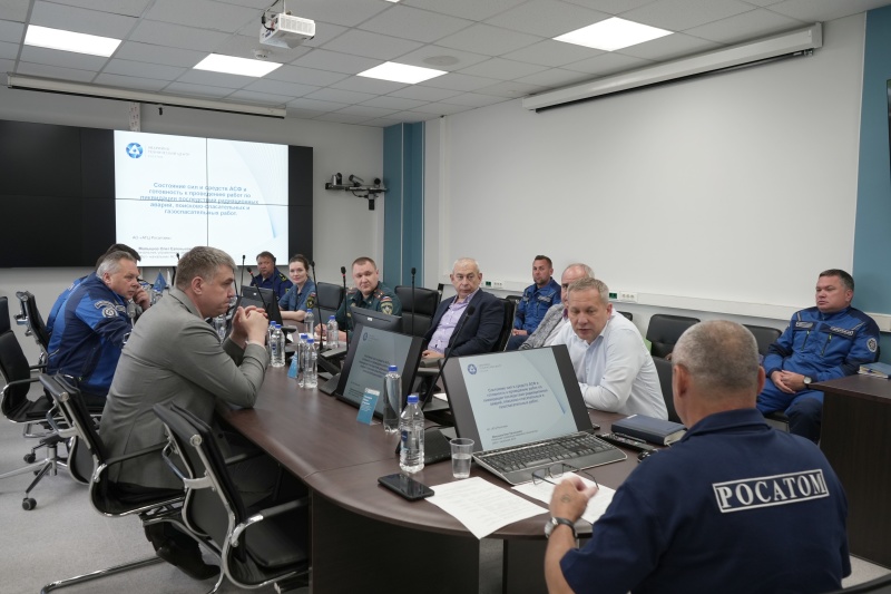 Специалист Северо-Западного филиала принял участие в предаттестационной проверке АСФ аварийно-технического центра Росатома