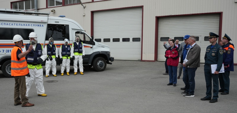 Специалист Северо-Западного филиала принял участие в предаттестационной проверке АСФ аварийно-технического центра Росатома