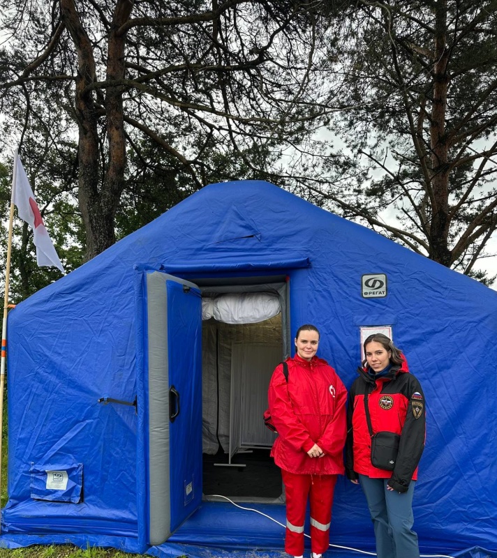 Психологи Северо-Западного филиала приняли участие в учениях по спасению пострадавших в природной среде