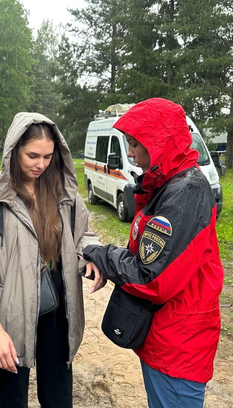 Психологи Северо-Западного филиала приняли участие в учениях по спасению пострадавших в природной среде