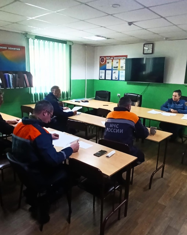 Спасатели города Находка завершили цикл занятий по психологической подготовке