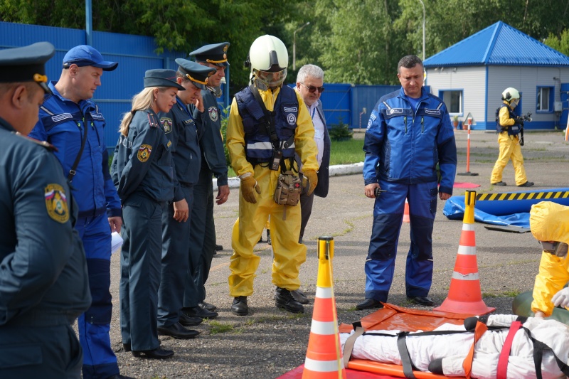 В Томской области психологи МЧС России приняли участие в аттестации Северского филиала «Росатома»