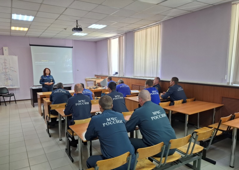 Психологи Сибирского филиала провели занятия по психологической подготовке для горноспасателей в «ВГСО Сибири и Алтая»