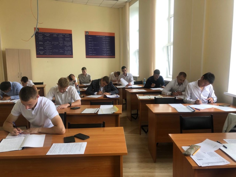 Психологи приняли участие в проведении вступительных испытаний в Сибирской пожарно-спасательной академии ГПС МЧС России