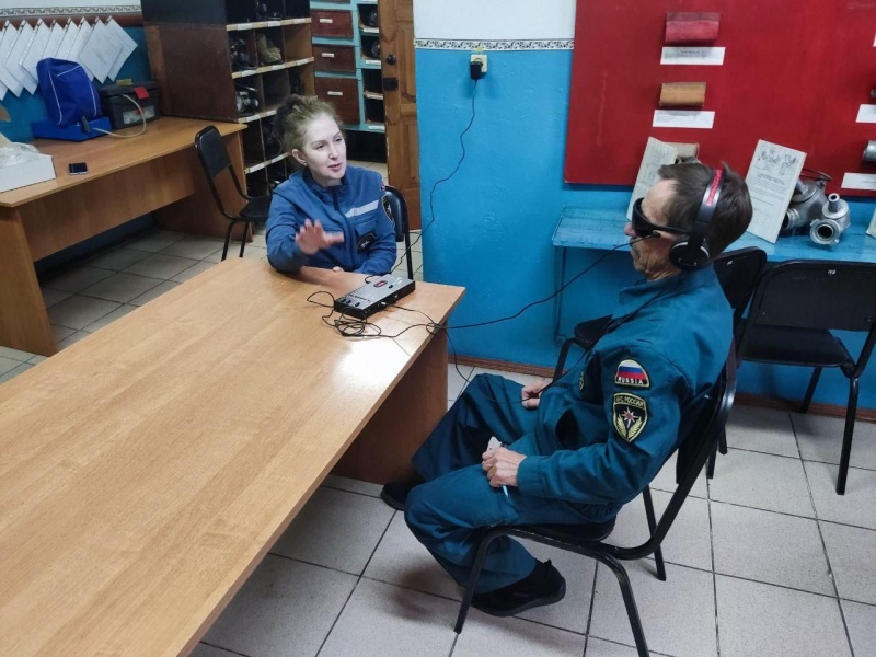 Психолог Омской области выполняет плановые мероприятия по психологическому сопровождению личного состава.