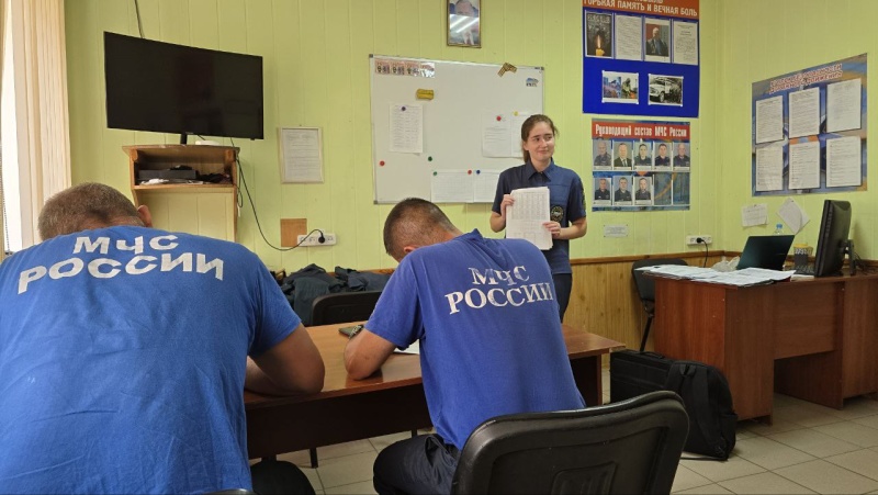 Психологами Крымского филиала продолжается работа по сопровождению деятельности личного состава