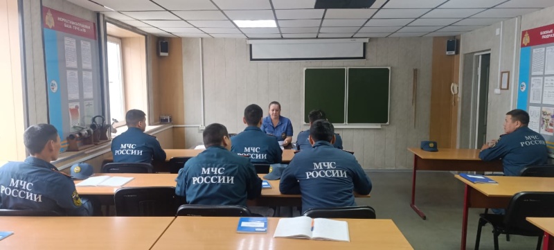 Пожарные г. Якутска прошли психологическую подготовку