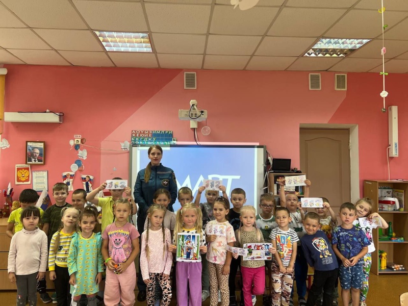 Нижегородские дошкольники повторили правила безопасного поведения в быту