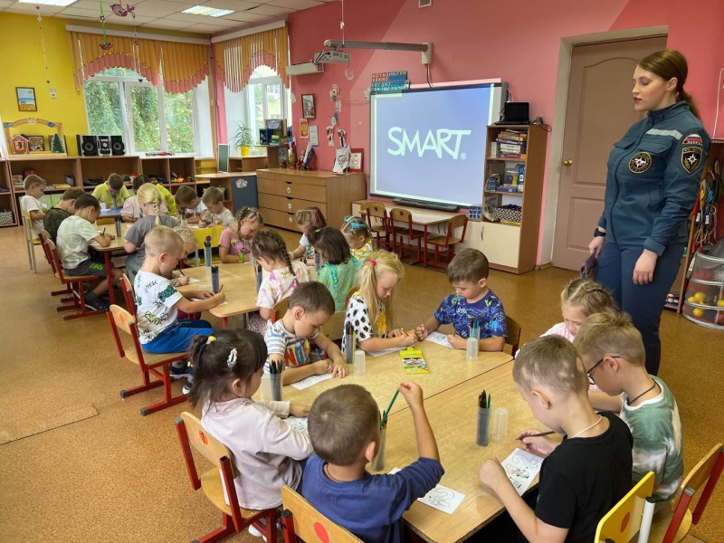 Нижегородские дошкольники повторили правила безопасного поведения в быту