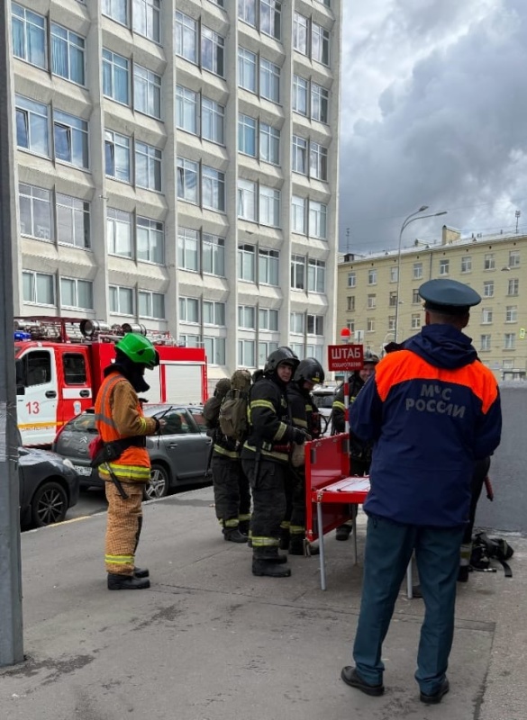 Специалисты Северо-Западного филиала Центра экстренной психологической помощи МЧС России приняли участие в практической отработке действий.