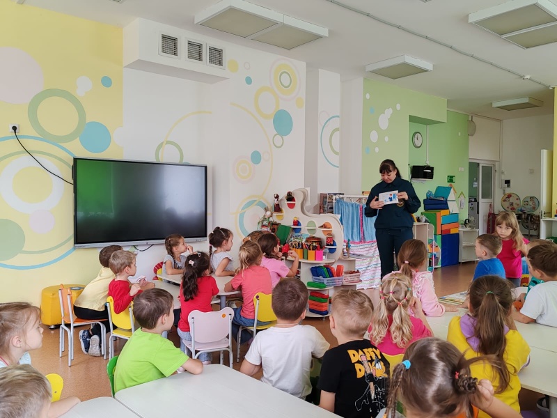 Специалисты Приволжского филиала ЦЭПП  МЧС России провели занятия по культуре безопасного поведения в детских садах Нижнего Новгорода