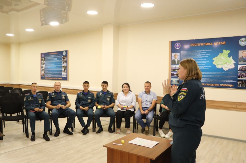 Психолог Республики Алтай выполняет плановые мероприятия по психологическому сопровождению личного состава