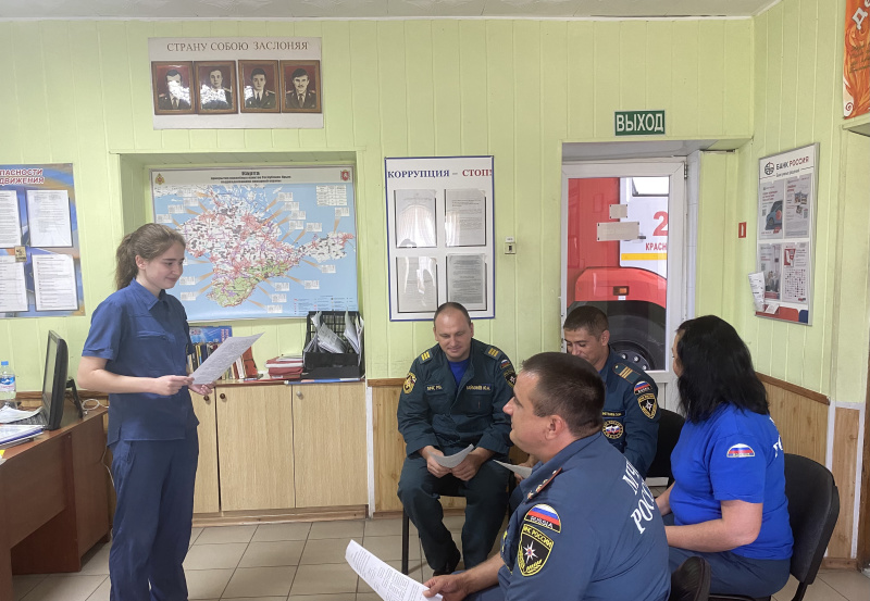 Психологи Крымского филиала завершили психопрофилактический цикл мероприятий