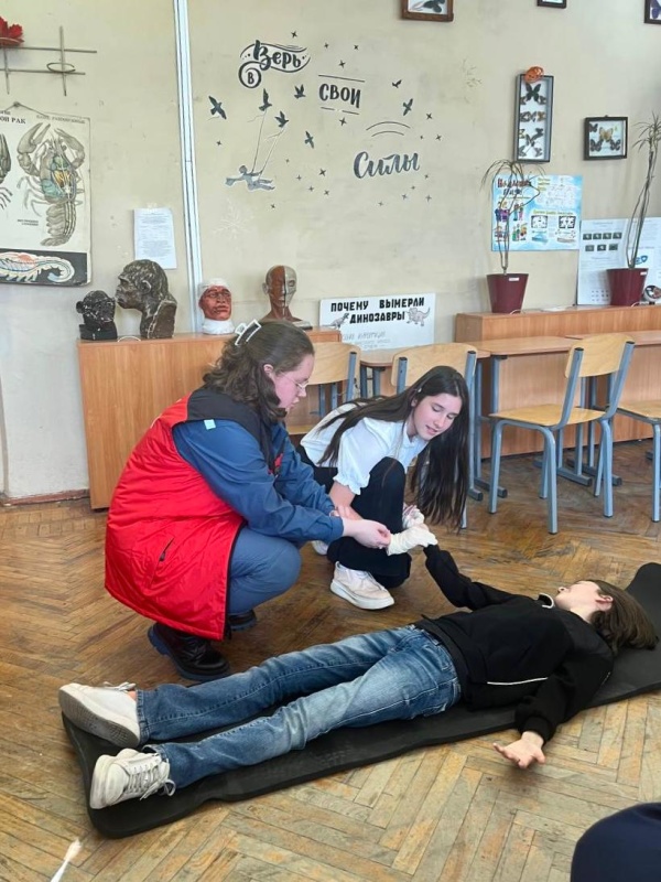 Психологи Северо-Западного филиала принимают участие во Всероссийской акции «Единый урок первой помощи»